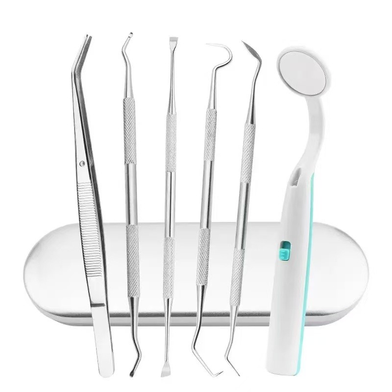 Dental Mirror Supplier - Disposable LED Mouth Mirror Diagnostic Instrument Set