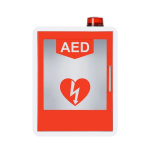AED Cabinet Manufacturer - Wall Mounted Defibrillator Storage Box with Alarm