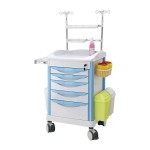 Medical Trolley Factory - OEM ABS Plastic Veterinary Cart with Drawers