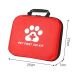 Pet First Aid Kit Manufacturer - PU Material Dog Cat Emergency Wound Treatment