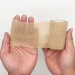 Medical Bandage Factory - Flexible Self Adhesive Cohesive 2.5cm4.5m for Sports