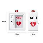 AED Cabinet Factory - Custom Wall Mounted Defibrillator Storage with Alarm