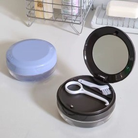 Denture Box Supplier - Double Layer Leak Proof Invisible Storage for Braces