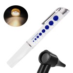 Otoscope Supplier - Medical Diagnostic LED Penlight Ear Flashlight 4 Glimpse