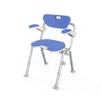 Shower Chair Manufacturer - Aluminum Folding Anti-slip Adjustable Height for Elderly