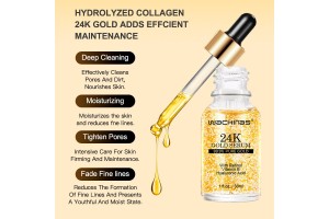 24K Gold Essence OEM/ODM: A Reliable Partner for Anti-Aging Skincare Hits