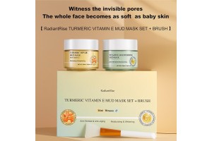 New Opportunities for Global Skincare Brands: Turmeric Vitamin E Mud Film Set, OEM/ODM Strength Ignites the Market