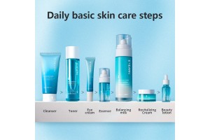 7-Piece Salicylic Acid Collagen Skincare Set, Offering Customized OEM/ODM Solutions for Global Brands