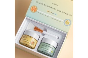 Turmeric Vitamin E Mud Mask Set: A Premium OEM/ODM Solution for Global Skincare Brands