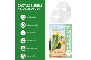 New and popular skincare products in the private domain! Cactus bubble facial mask, OEM/ODM scheme enables the brand to quickly grow