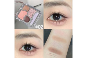 HERORANGE Four-Color Streamer Lying Silkworm Eyeshadow Palette: Professional Cosmetic OEM Factories Empower Global Brands, Seizing the New Blue Ocean of Eye Makeup