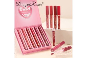 High-Cost-Effective OEM Lip Gloss Solution: 6-Color Pink Matte Non-Stick Cup Lip Gloss to Empower Beauty Brands in Rapid Market Expansion