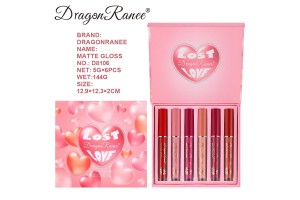Game-Changing OEM Lip Gloss Option: 6-Color Pink Matte Non-Stick Lip Gloss Drives Beauty Brand Growth