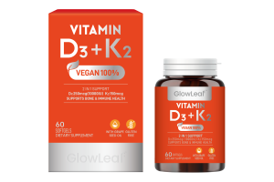 GlowLeaf Vitamin D3+K2 Vegan Softgels: Professional OEM/ODM Solutions to Help Global Brands Capture the Bone Health Supplement Market