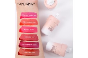 Zhejiang-based Competitive Lip Gloss Manufacturer: HANDAIYAN 6-Color Milk Tea Lip Gloss OEM/ODM, Empowering Beauty Brands to Capture Market Share
