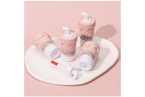 Zhejiang-based Competitive Lip Gloss Manufacturer: HANDAIYAN 6-Color Milk Tea Lip Gloss OEM/ODM, Empowering Beauty Brands to Capture Market Share