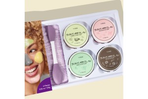 22-Year Experienced Cosmetics Factory: VSHELL Turmeric Green Tea Volcanic Mud Mask Set – Empowering Brand OEM/ODM to Capture the Cleansing Skincare Market