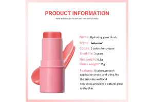 Leading Cosmetic ODM Manufacturer Unveils Lakerain Vital Girl Blush Cream, Empowering Brands in the Booming Hydrating Glow Makeup Sector