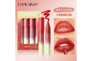 HANDAIYAN Matte 4-Color Lip Makeup Set OEM/ODM: Empowering Beauty Brands to Capture New Heights in the Lipstick Market