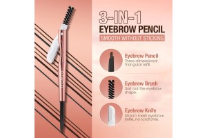O.TWO.O 3-in-1 Waterproof Eyebrow Pencil: Your Trusted OEM/ODM Partner to Dominate the Global Eyebrow Cosmetics Market