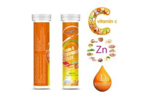 Biochealth Vitamin C+Zinc+D3 Effervescent Tablets: Leading OEM/ODM Solution for Immunity-Boosting Supplements