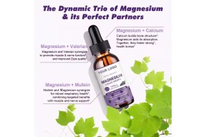 23-Year Craftsmanship Factory Leads the Way! Sugar-Free Magnesium Liquid Drops OEM/ODM Custom Services, Igniting a New Track in Global Health Supplements
