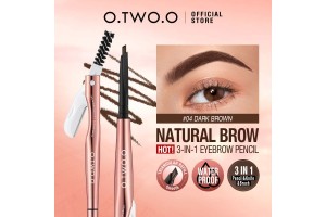 O.TWO.O 3-in-1 Waterproof Eyebrow Pencil: The Preferred OEM/ODM Choice to Empower Beauty Brands Seize Market Opportunities