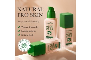 SADOER Aloe Vera Long-Lasting Flawless Foundation: Leading the New Trend of OEM/ODM Private Label Base Makeup