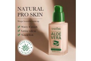 Hit Product Alert! SADOER Aloe Vera Long-Lasting Flawless Foundation, Unlocking New Opportunities in OEM/ODM Private Label Manufacturing