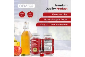Dominate the Health Supplement Market: Guangdong JBYK’s Premium Apple Cider Vinegar Gummies OEM/ODM Solutions