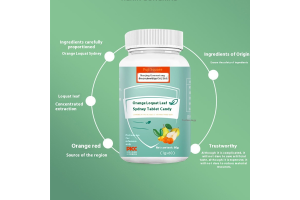 Fujifang Orange Loquat Leaf & Snow Pear Tablet Candy: Your Trusted OEM/ODM Partner for Premium Herbal Candies