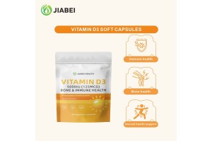 Jiabei Health: Pioneering Vitamin D3 Soft Capsules OEM/ODM Partner, Driving Global Brand Success in Health Supplements