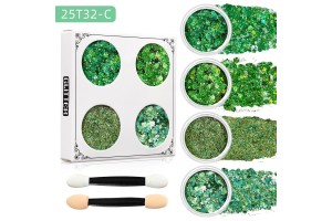 Elevate Holiday Beauty Lines: Beauty Swan’s Custom Christmas Glitter Eyeshadow Gel – Top-Tier OEM/ODM for Brands