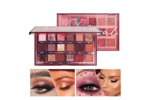 Langmanni 18-Color Glitter Eyeshadow Palette: Your Trusted OEM/ODM Partner to Fuel Beauty Brand Growth