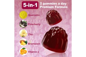 Dominate the Immune Support Market: 24-Year Expert’s 5-in-1 Quercetin Gummies OEM/ODM Solutions