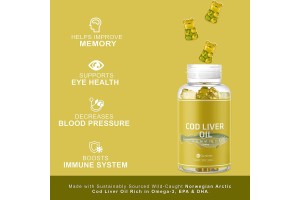 BIOCCHN Organic Cod Liver Oil Gummies: Elevate Your Health Brand with Top-Tier OEM/ODM Solutions