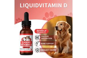 Durlevel Pet Vitamin D3 Drops: Elevate Your Brand with Top-Tier OEM/ODM Pet Health Solutions