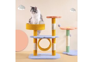 2025 Hot-Selling Star Cat Tree Makes a Splash! UT Factory's OEM/ODM Strength Shines, Empowering Pet Brands to Seize the Market