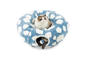 High-Quality Cat Tunnel Bed OEM/ODM: Your Top Choice! Hongteng Factory's Strength Empowers Global Pet Brands