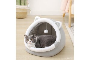 20-Year Pet Product OEM/ODM Expert: Jinhua Ivy Creates Customizable Bidirectional Hair Removal Pet Beds to Empower Global Brands