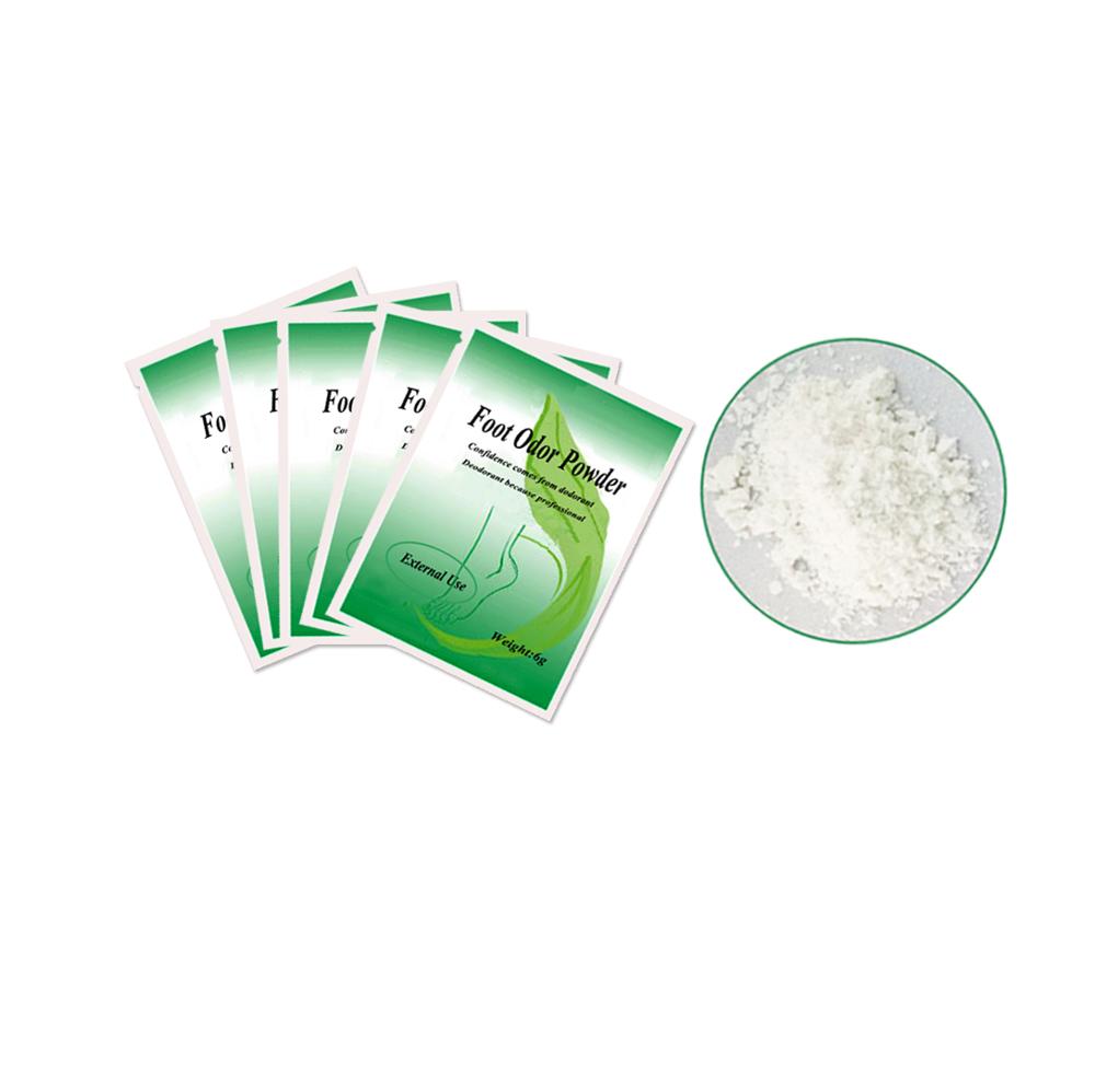 Foot odor powder