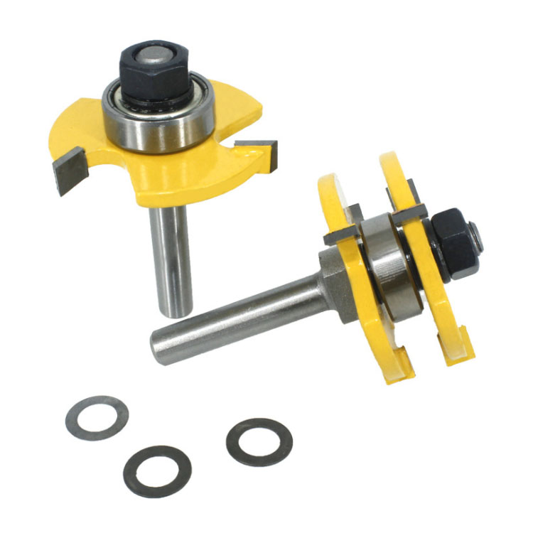 Woodworking router drill bit