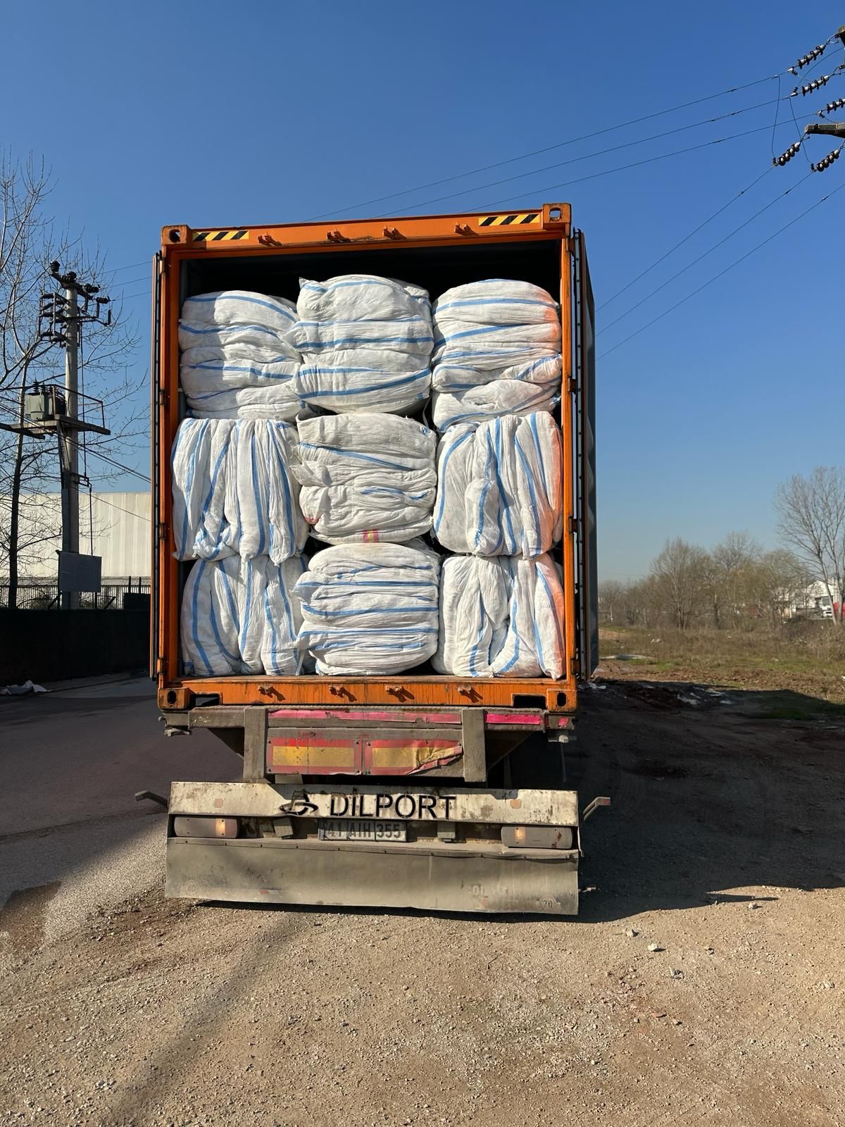 B Grade Baby Diapers in bales Compressed