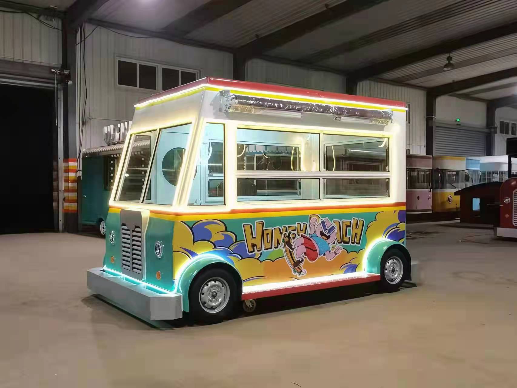 Special shaped electric trucks