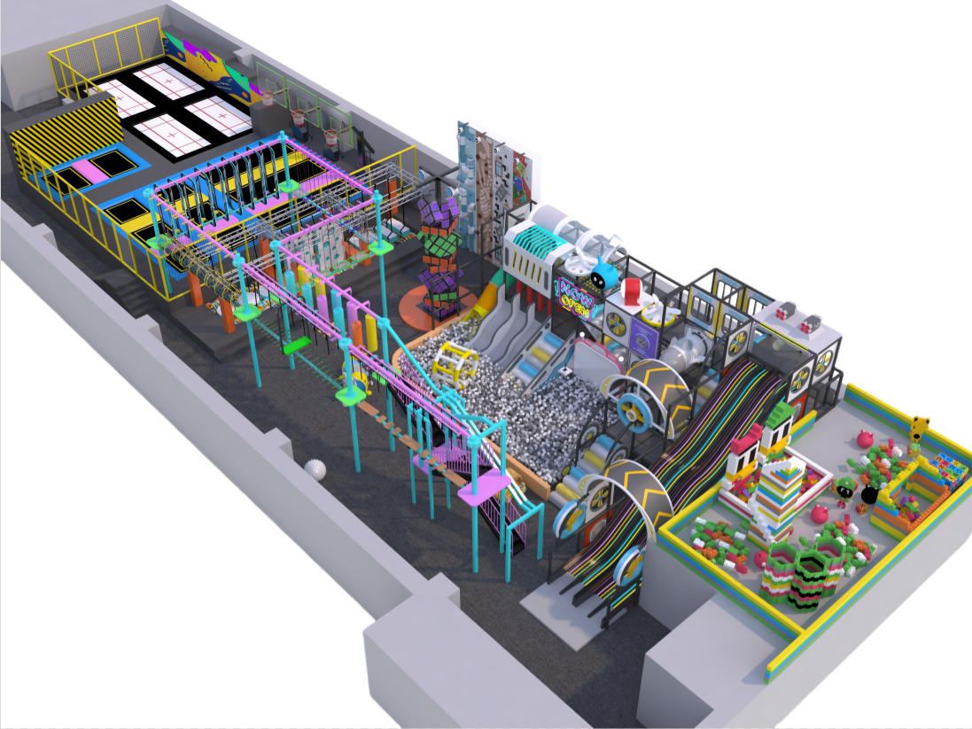 Naughty Castle Trampoline Park Series