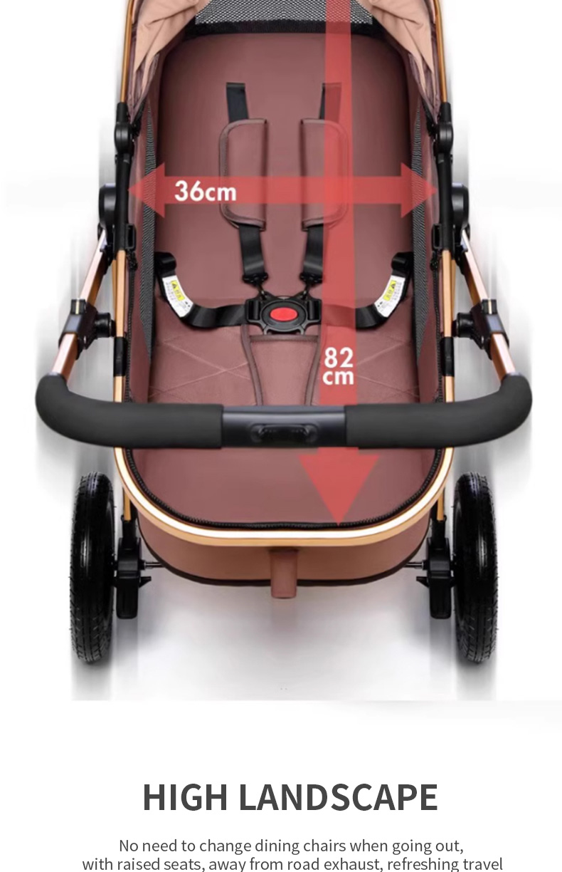 3 In 1 Baby Stroller