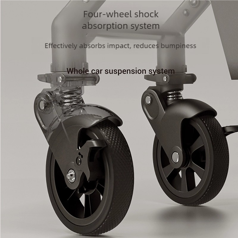 4-Wheel Swivel Stroller