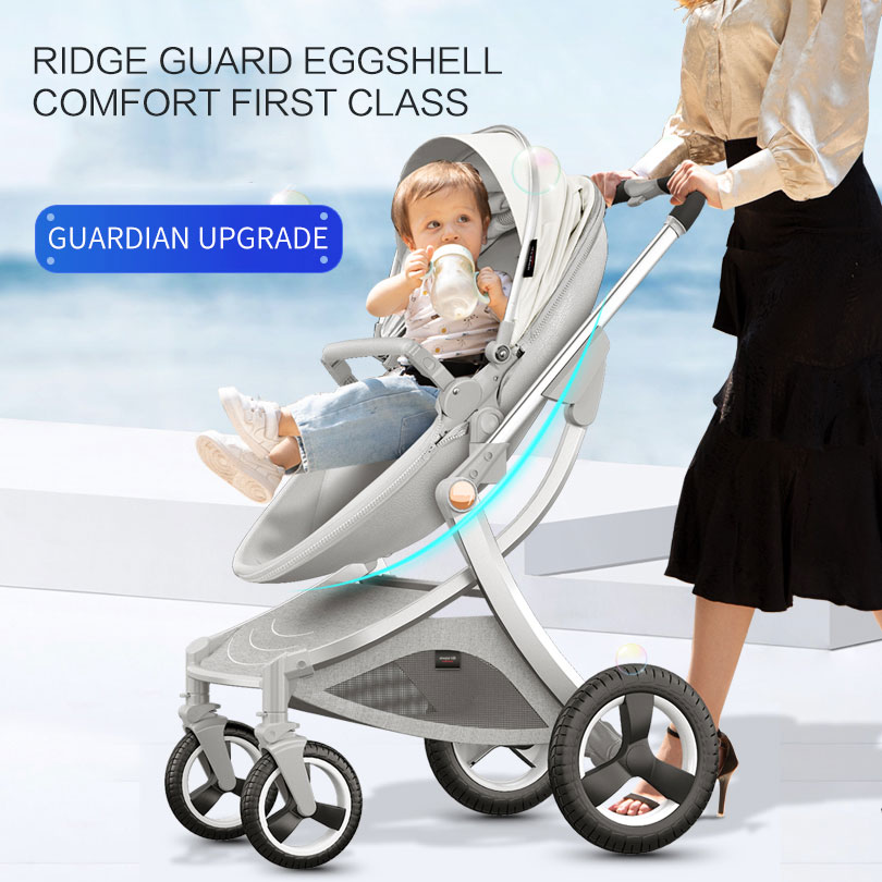 Egg-shell Baby Stroller