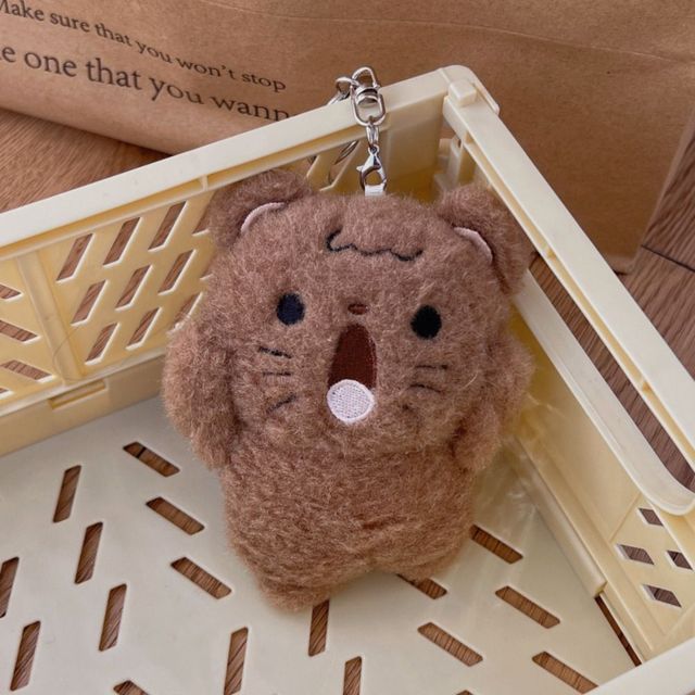Plush keychain