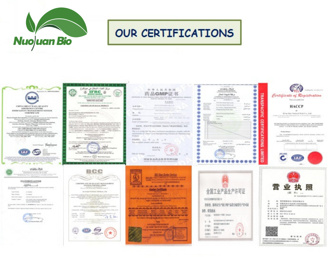 Food and beverage ingredients